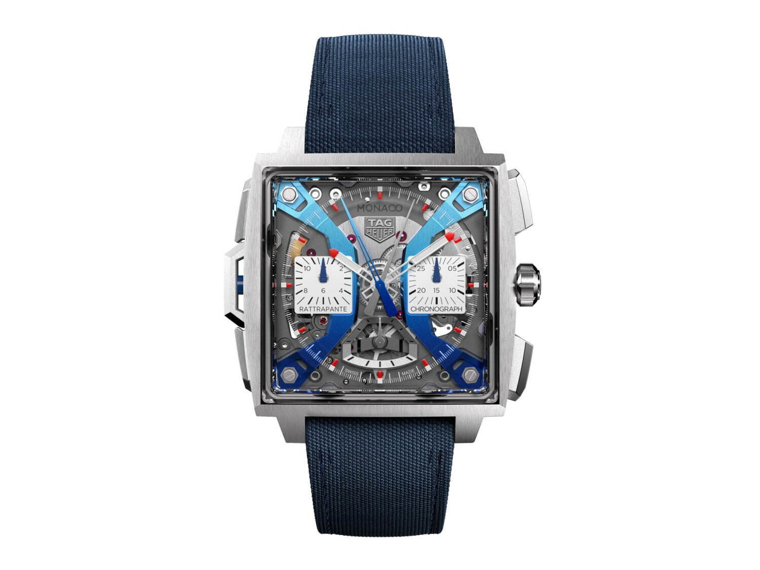 タグ・ホイヤー24年新作、“スクエア型”の軽量防水腕時計「モナコ 