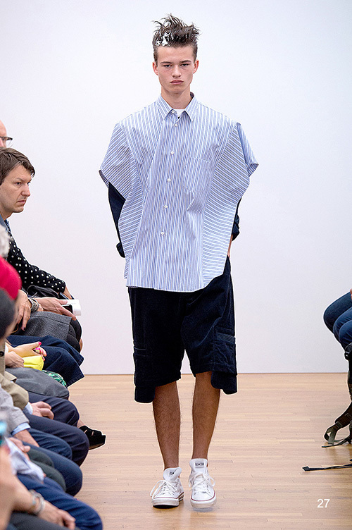 コム デ ギャルソン・シャツ(COMME des GARÇONS SHIRT) 2015年春夏メンズコレクション  - 写真27