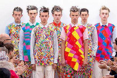 コム デ ギャルソン・シャツ 2015年春夏コレクション - カラフルでサイケデリックな世界 - ファッションプレス