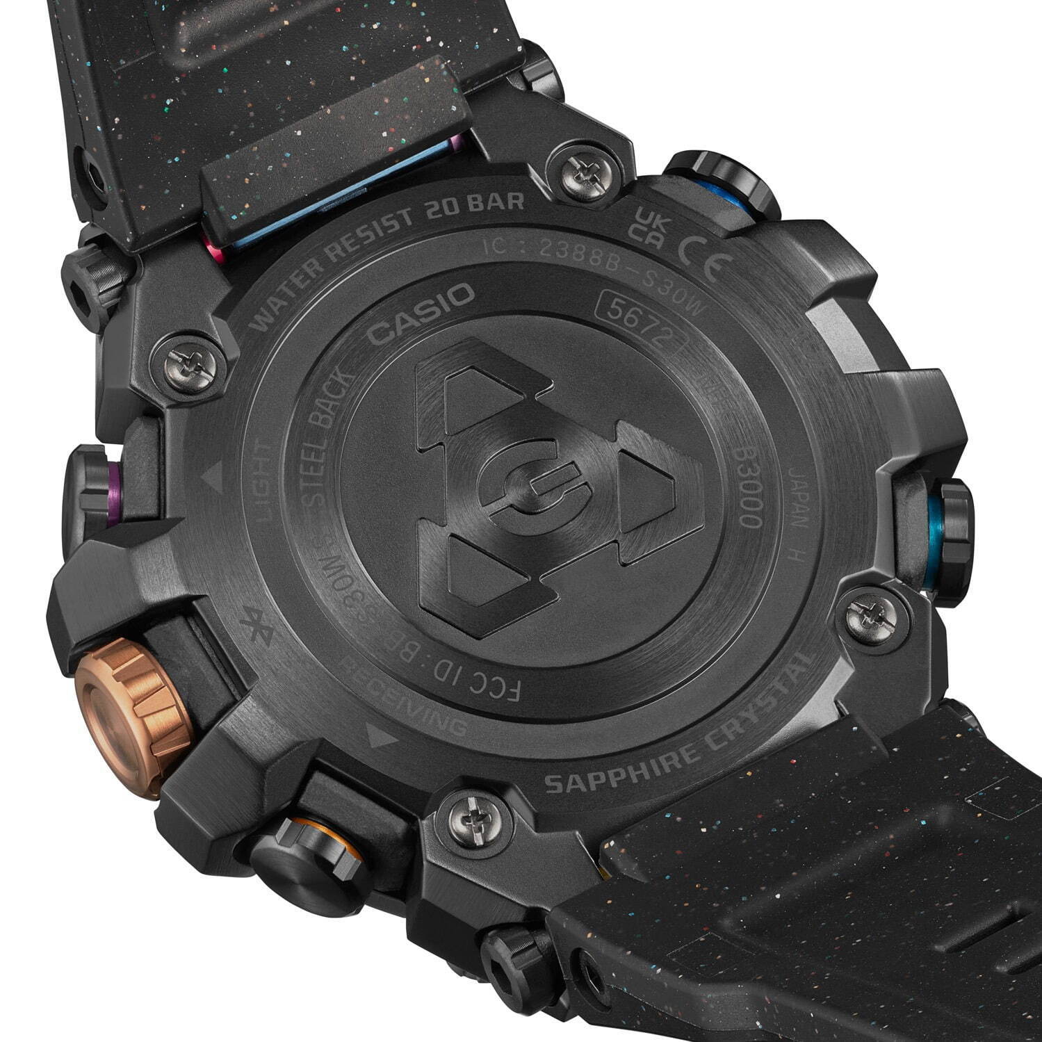 G-SHOCKの腕時計「MT-G」宇宙に輝く散光星雲をモチーフにしたマルチ 