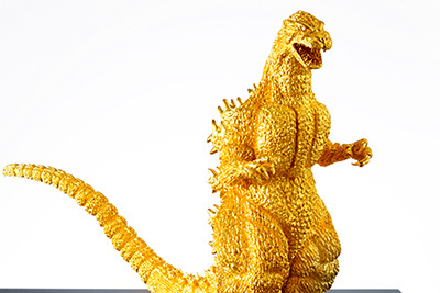 価格は1億5000万円 純金約15kgのゴジラ Godzilla 発売 ファッションプレス