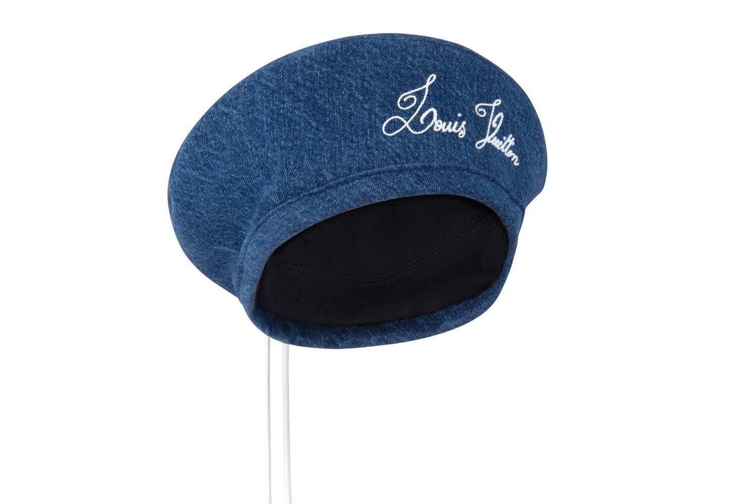 ルイ・ヴィトン24年夏メンズ新作、マリン風のデニムベレー帽や手書き風 