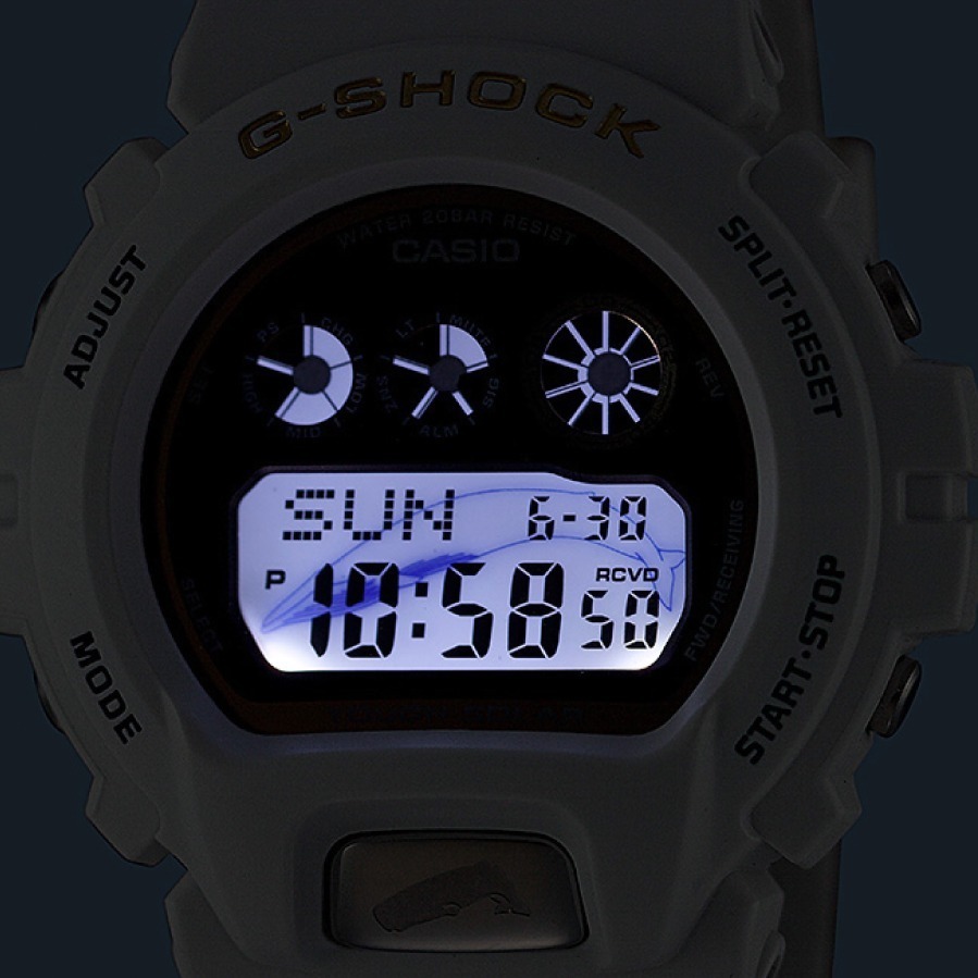 G-SHOCKから“イルカ＆クジラ”モチーフの腕時計、夏らしい爽やかなホワイトボディ｜写真10