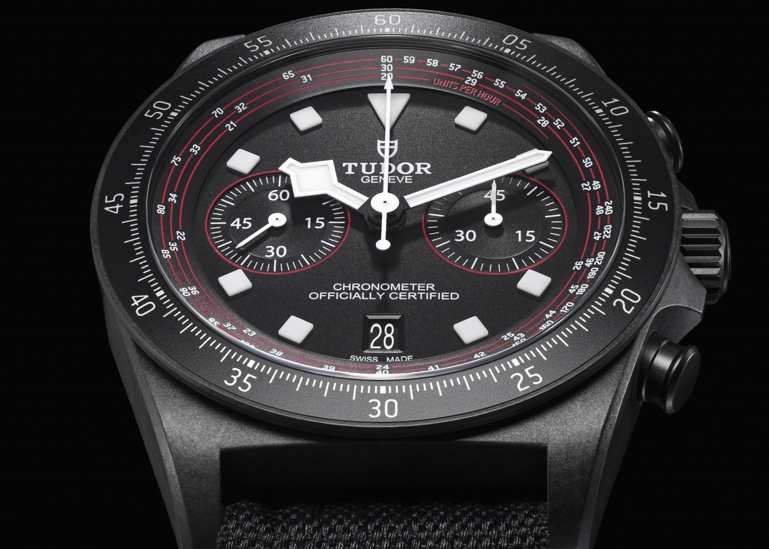 チューダー“サイクリング”テーマの24年新作腕時計「ペラゴス FXD」黒 