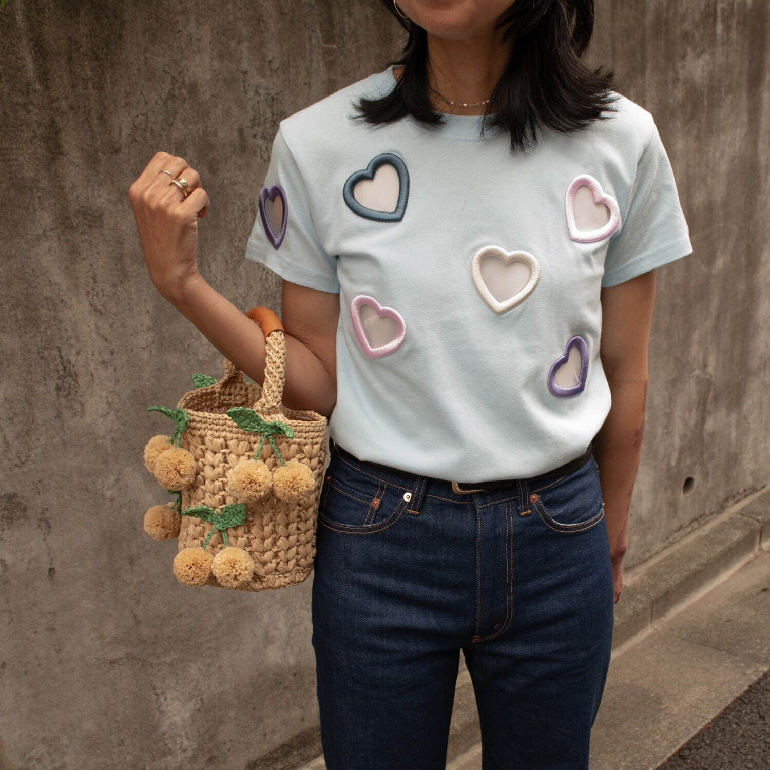 キワンダキワンダのウィメンズTシャツオーダー会、“リボン”や“ハートマーク”の刺繍で｜写真12