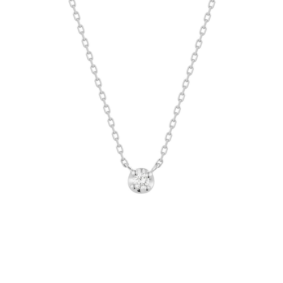 カナル 4℃24年春夏ジュエリー、煌めくダイヤモンド配したシルバーのネックレスやピアスなど｜写真2