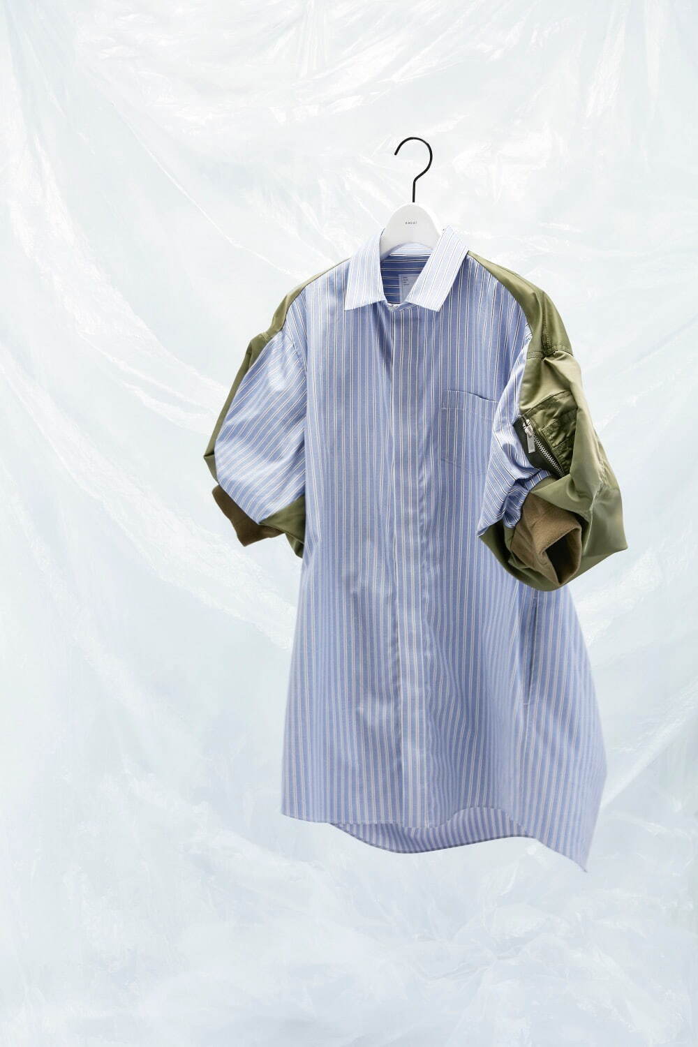Cotton Poplin x Nylon Twill Dress 69,300円