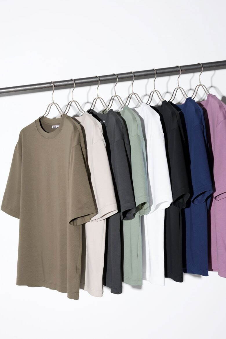 エアリズムコットンオーバーサイズ T シャツ(5分袖) 男女兼用 1,990円→1,290円
