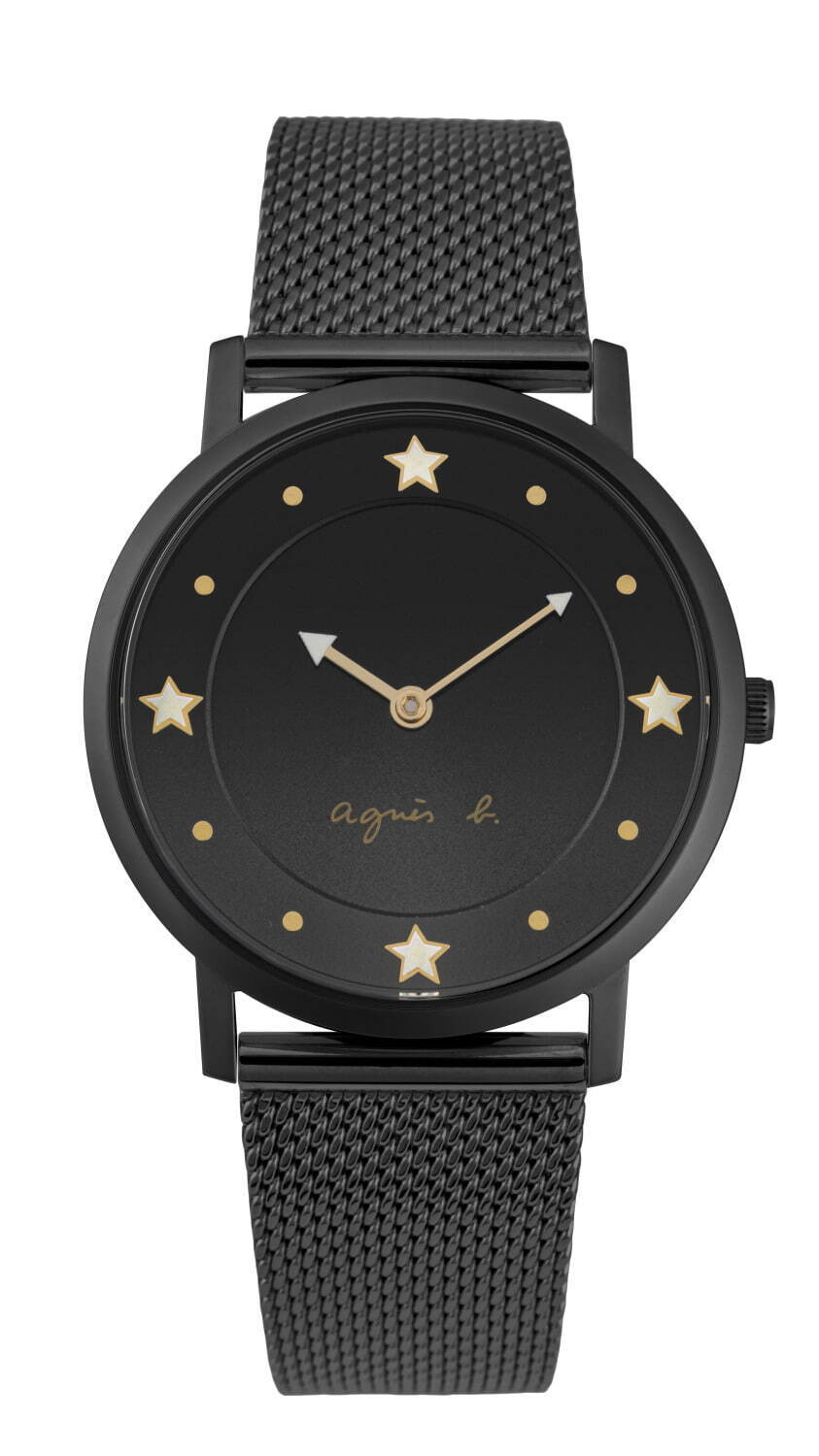 アニエスベー ウオッチの限定腕時計、“星が輝く”パリの夜空＆“暗闇で光る”ボーダーのダイヤルを採用｜写真9