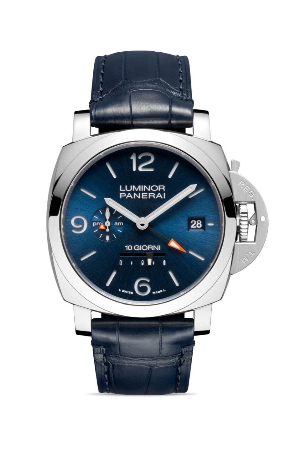パネライ“パワーリザーブ10日”の新腕時計「ルミノール」GMT＆クロノなど複雑機構を搭載 - ファッションプレス