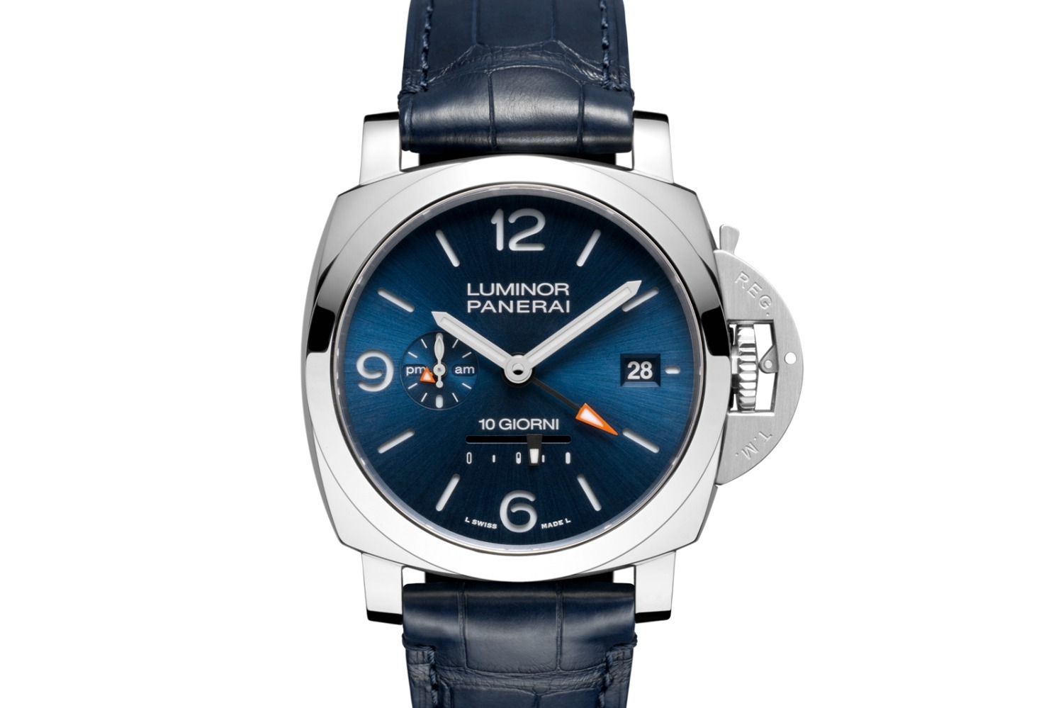 パネライ“パワーリザーブ10日”の新腕時計「ルミノール」GMT＆クロノなど複雑機構を搭載 - ファッションプレス