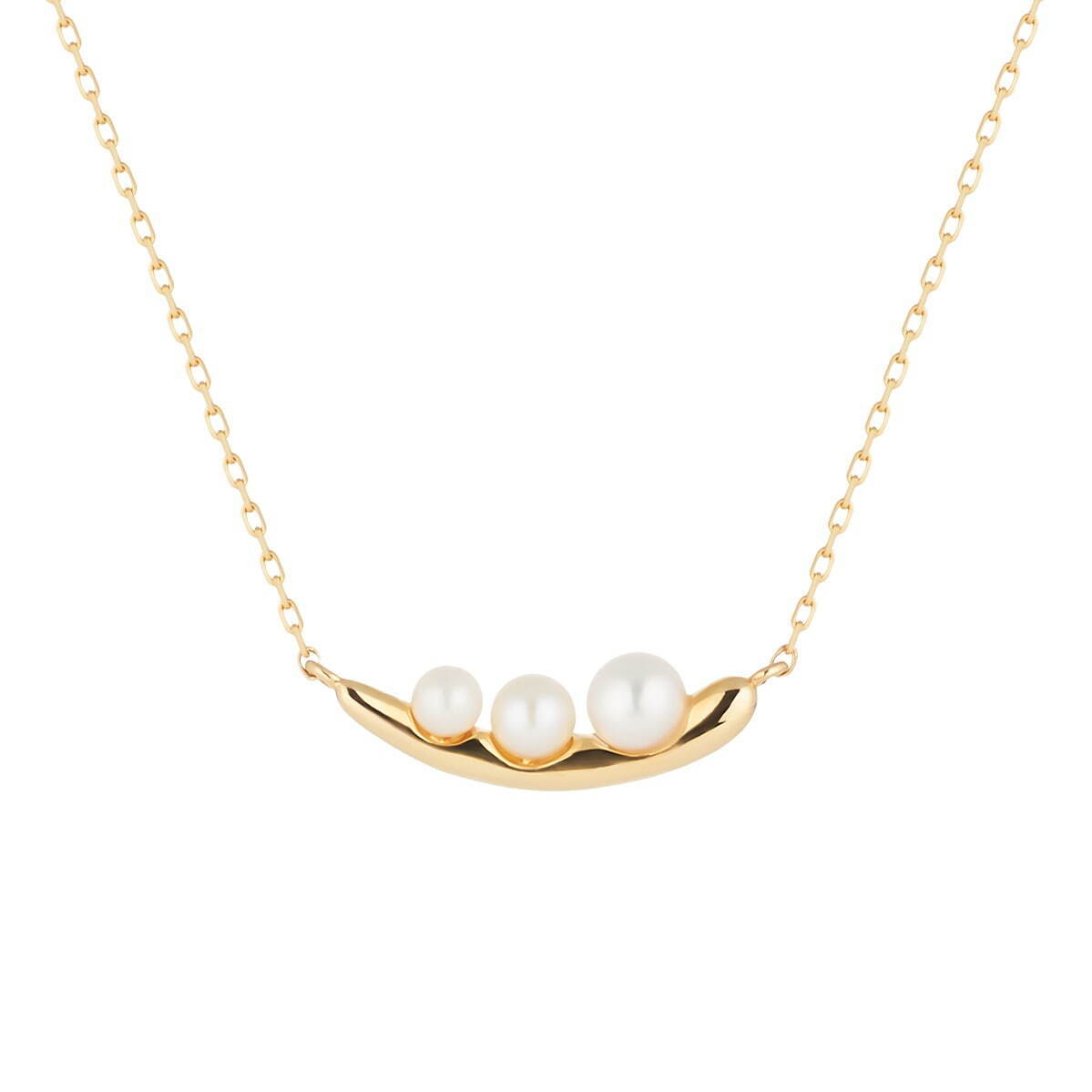 K10YG Necklace / Pearl 24,200円