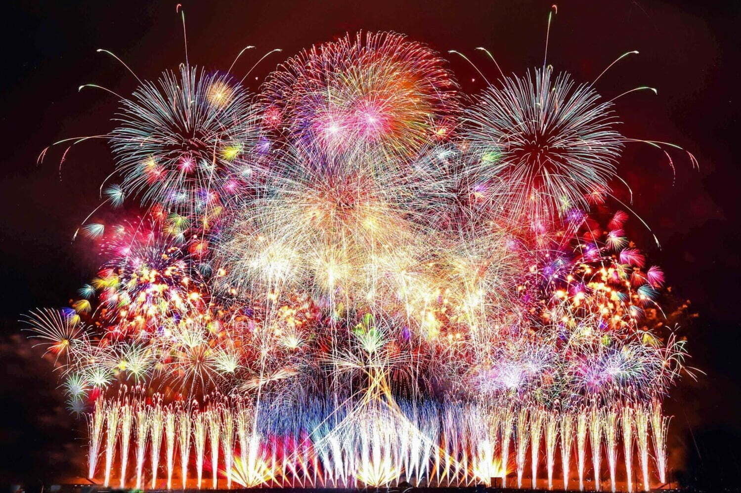 山陰最大級の花火大会「とっとり花火回廊」鳥取のフラワーパークで、花×音楽を15,000発の花火と共に｜写真0