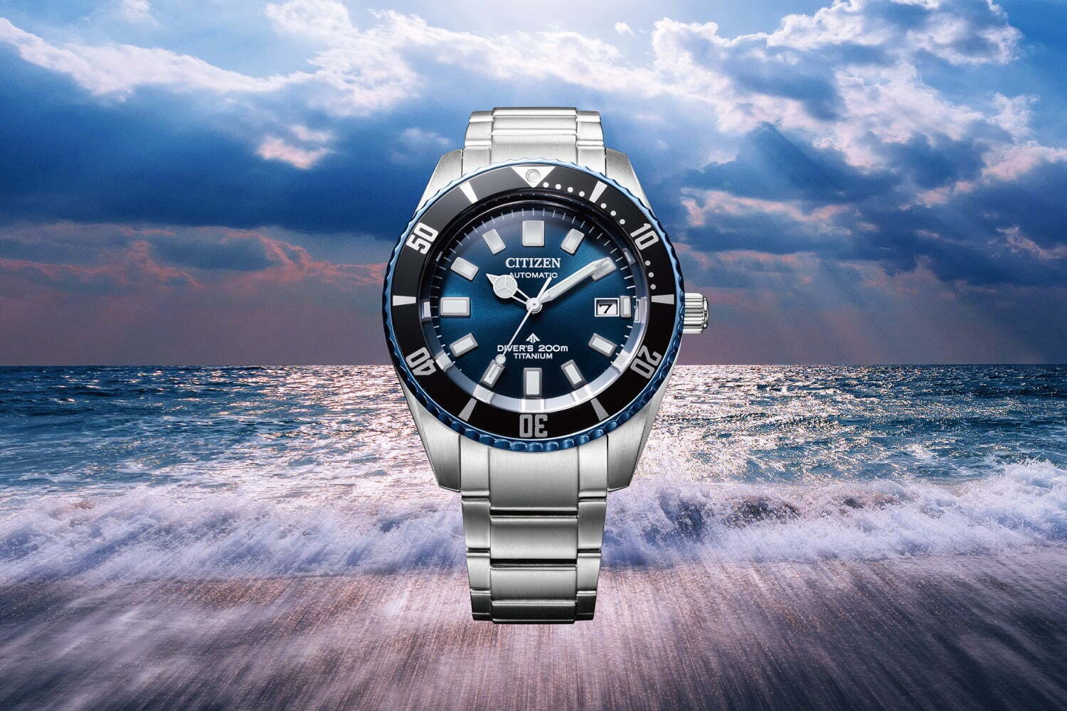 シチズン プロマスターの限定腕時計、きらめく“海”着想ブルーダイヤルのダイバーズウォッチ - ファッションプレス