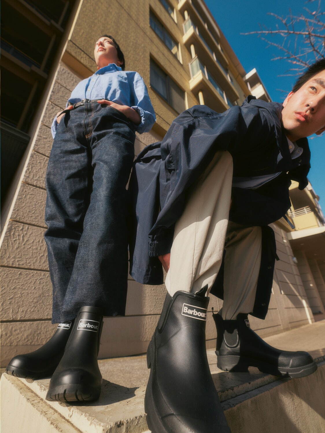 バブアー“サイドゴア仕様”レインブーツ＆ロゴTシャツ、代官山 蔦屋書店で初の期間限定ストア｜写真1