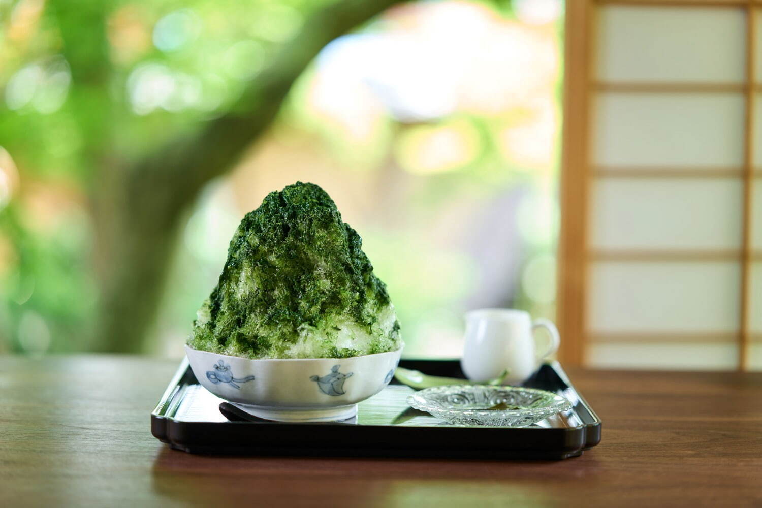 ＜翠嵐 ラグジュアリーコレクションホテル 京都＞“嵐山の緑”着想の抹茶かき氷