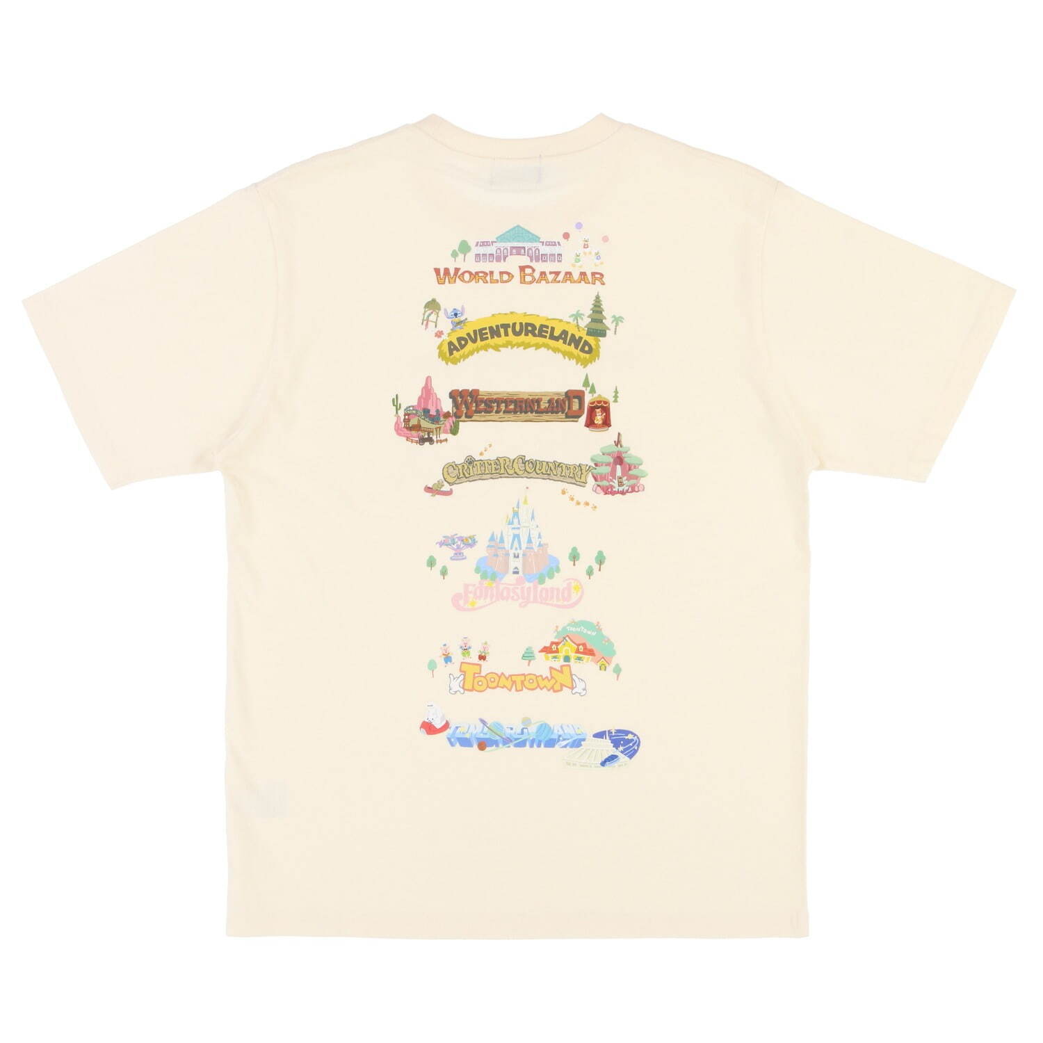 東京ディズニーリゾート“パークマップ”着想グッズ、エルサやミッキーマウス＆エリア描いたTシャツなど｜写真13