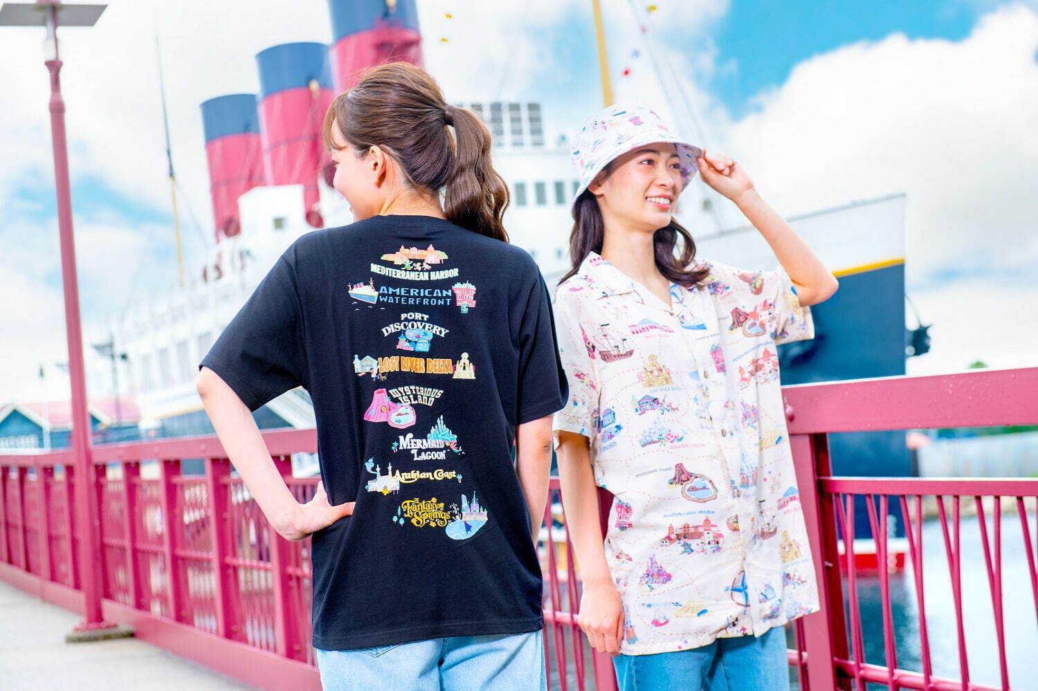 東京ディズニーリゾート“パークマップ”着想グッズ、エルサやミッキーマウス＆エリア描いたTシャツなど｜写真5