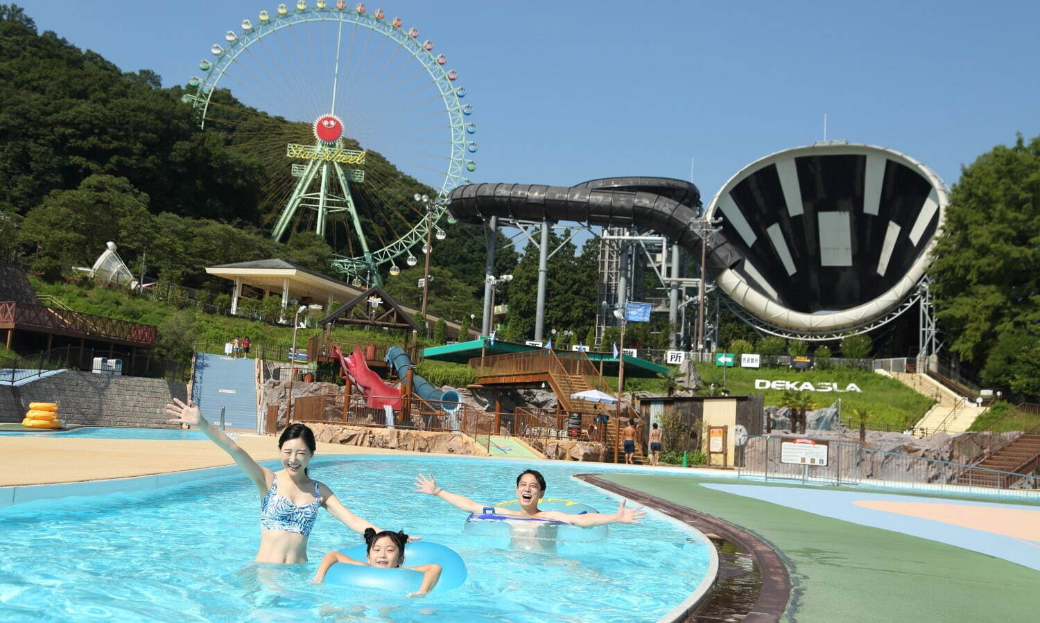 東京サマーランドの屋外プールが24年もオープン、“波×流れるプール”の新「モンスターストリーム」も｜写真6