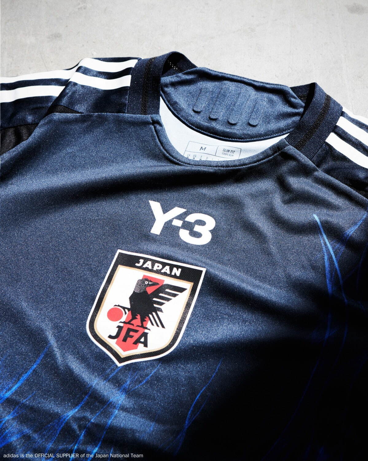 Y-3×サッカー日本代表“炎”テーマのユニフォーム、ホームはダークネイビー＆アウェイは白を基調に｜写真25