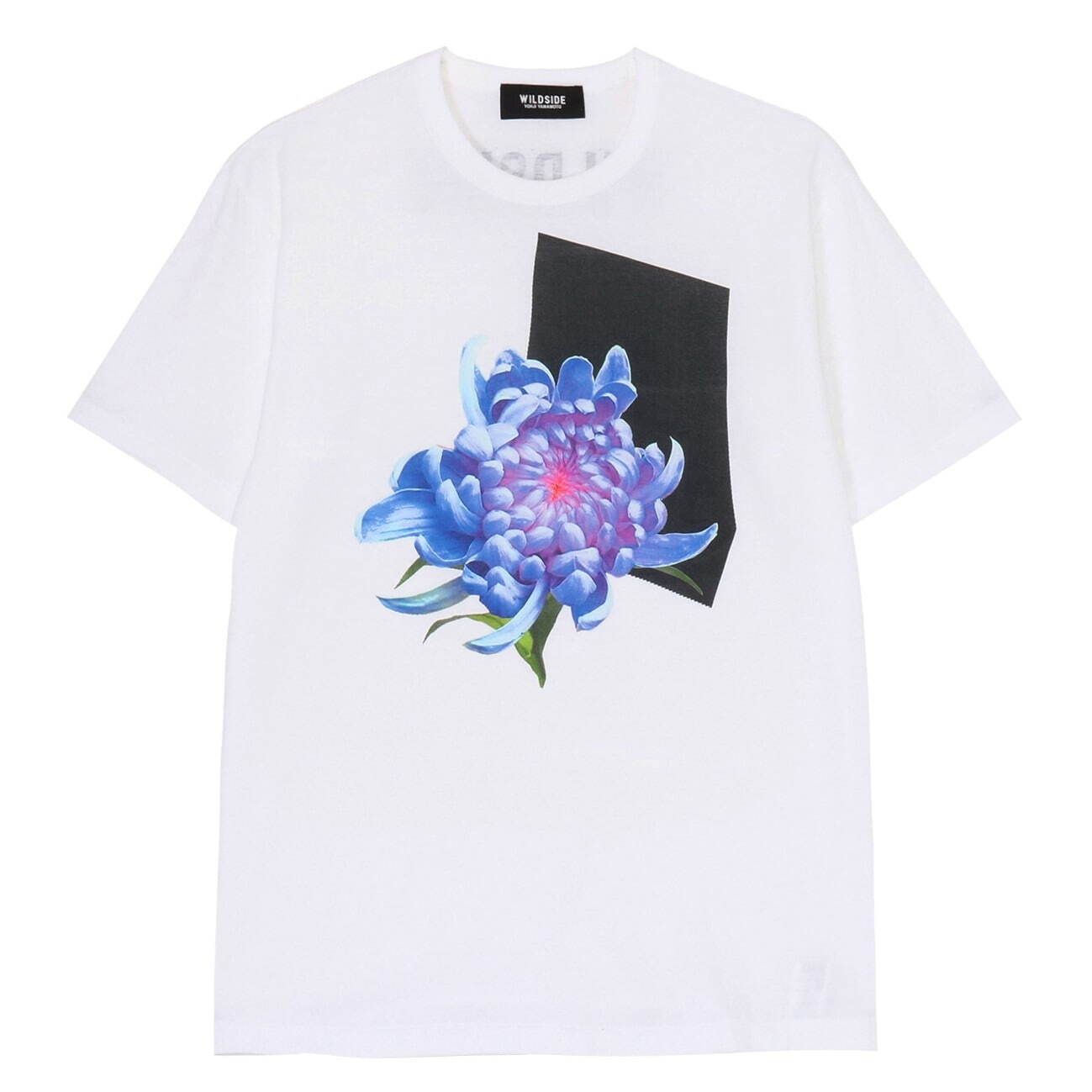 ワイルドサイド ヨウジヤマモト24年夏の白Tシャツ、“青いツバメや花々”大胆にデザイン｜写真7