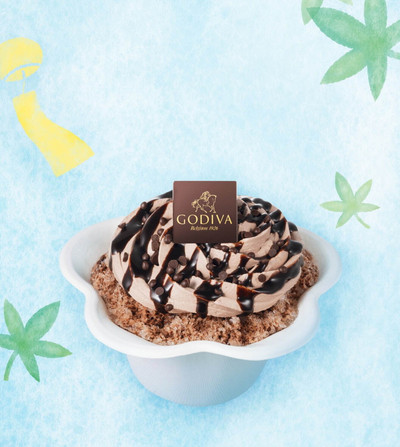 「ゴディバのチョコレートかき氷」900円