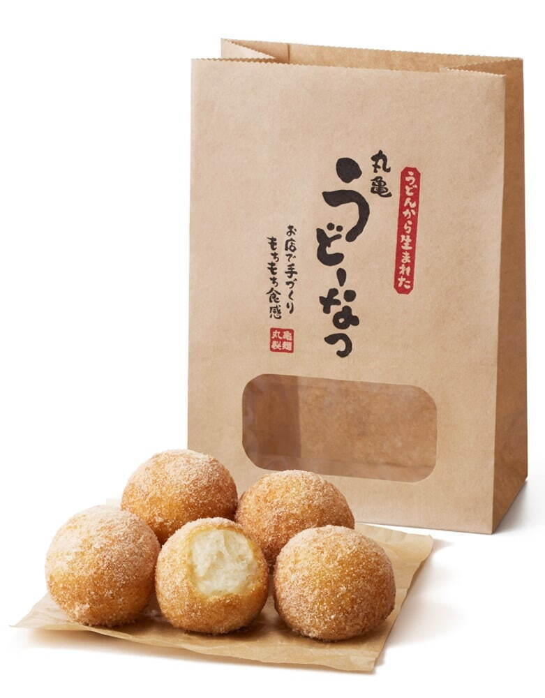 「丸亀うどーなつ きび糖味」300円(5個入り)