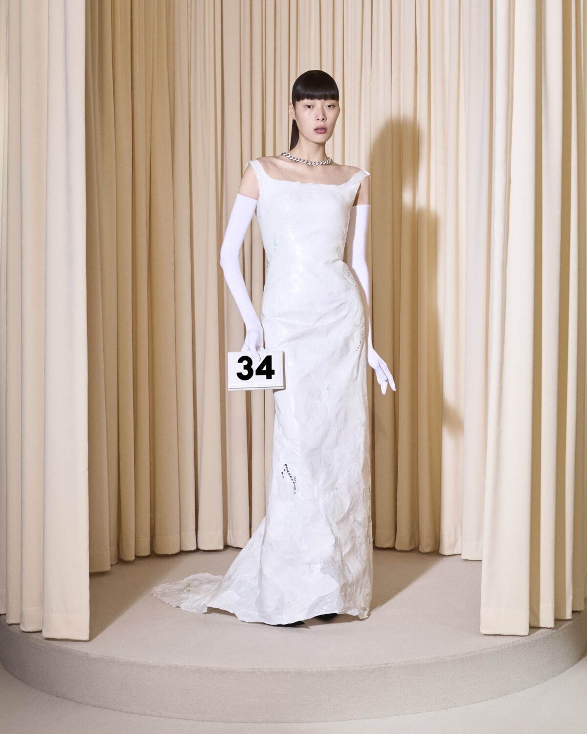 バレンシアガ クチュール(BALENCIAGA Couture ) 2024-25年秋冬ウィメンズ&メンズコレクション  - 写真34
