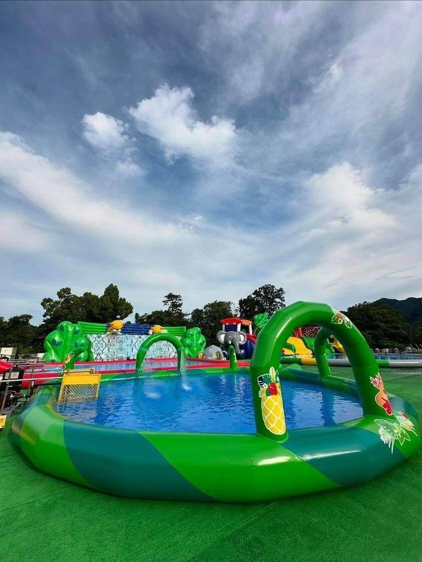 さがみ湖もりもりで”関東最大級”の水遊び広場や20ｍの水しぶきがあるスライダー｜写真7