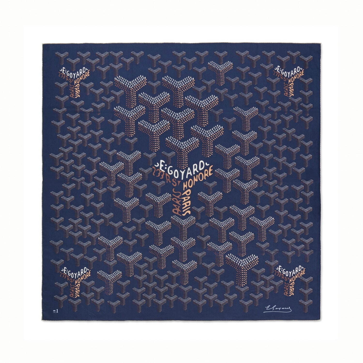 ゴヤール(GOYARD) ショールN°1｜写真1