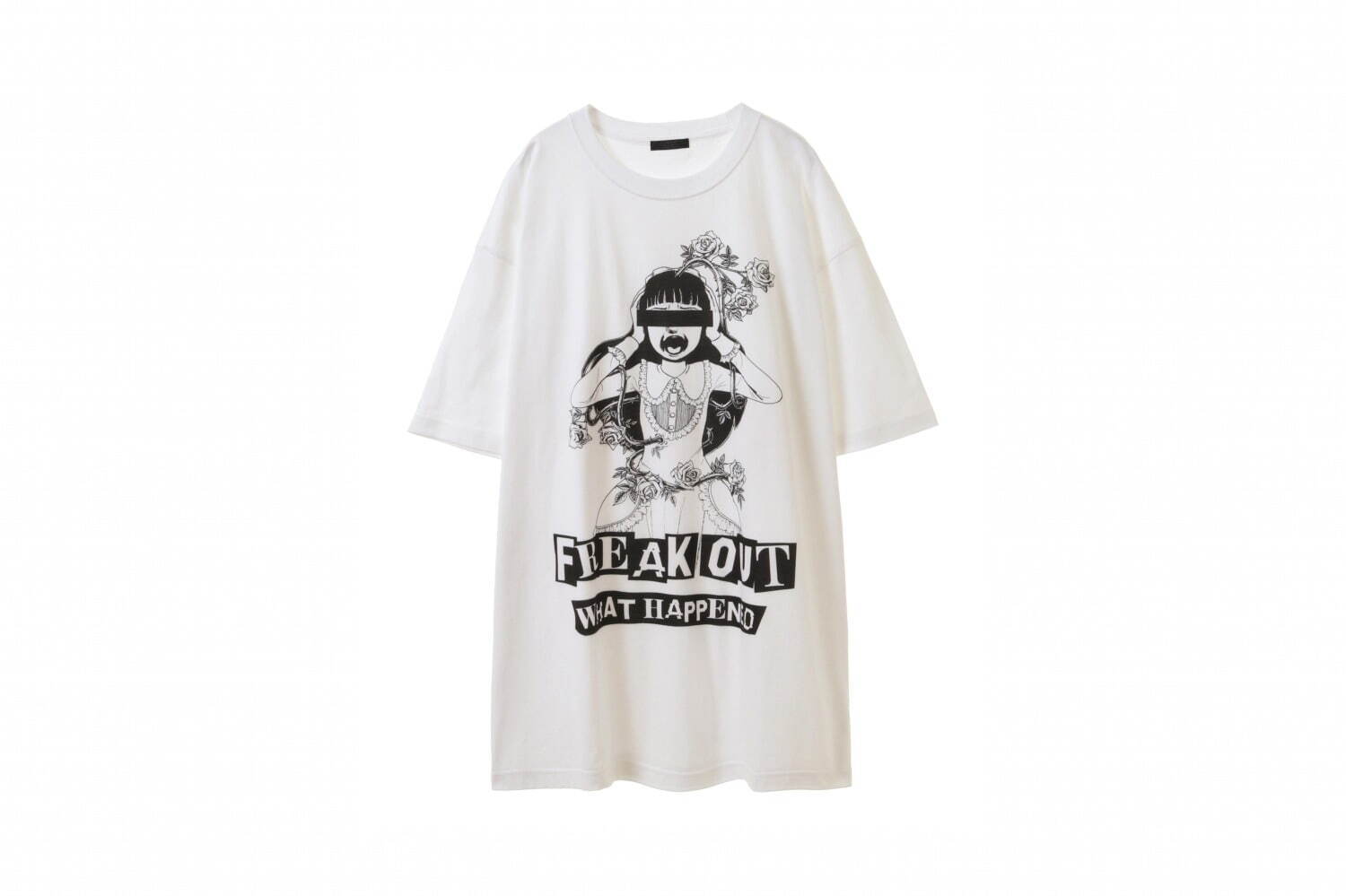 FREAK OUT GIRL TEE 9,900円