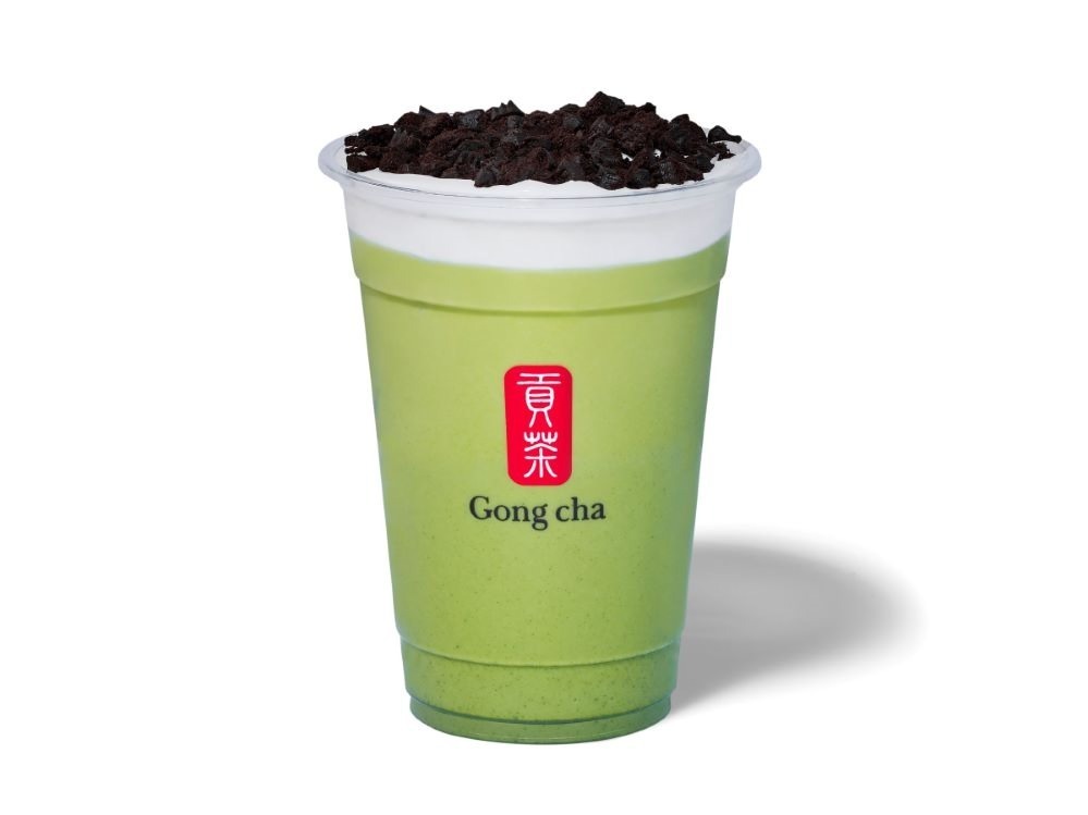 ゴンチャ(Gong cha) サクサク 抹茶ミルクティー／チョコミルク｜写真2