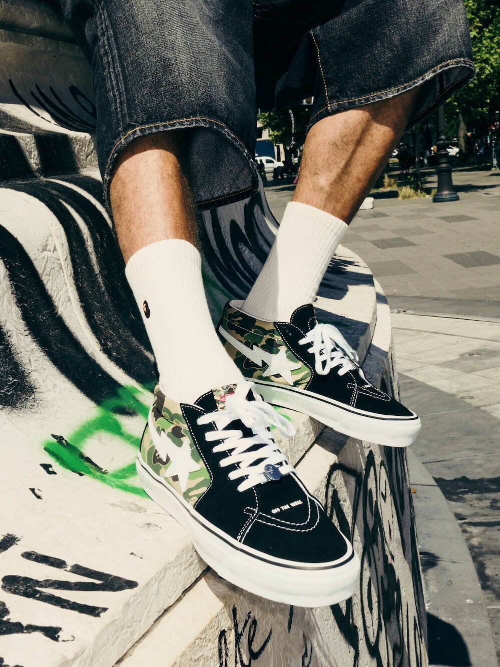 ア ベイシング エイプ(A BATHING APE), ヴァンズ(VANS) オールドスクール｜写真6