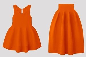 CFCL“100色から選べる”壺型スカート＆トップス受注販売が新宿で、エマニュエル・ムホーとタッグ