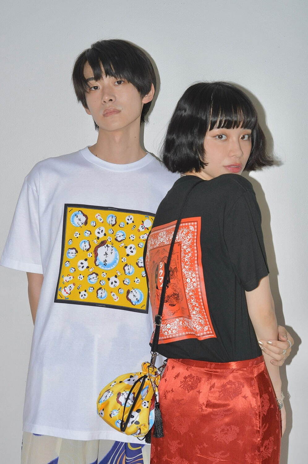 ケイタ マルヤマ×崎陽軒、“シウマイ弁当＆パンダ”デザインの巾着バッグやTシャツなど｜写真16