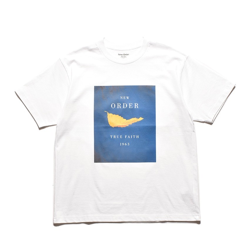 マインデニム×ニュー・オーダーのバンドTシャツ、アルバムジャケットや楽曲のグラフィックプリント｜写真15