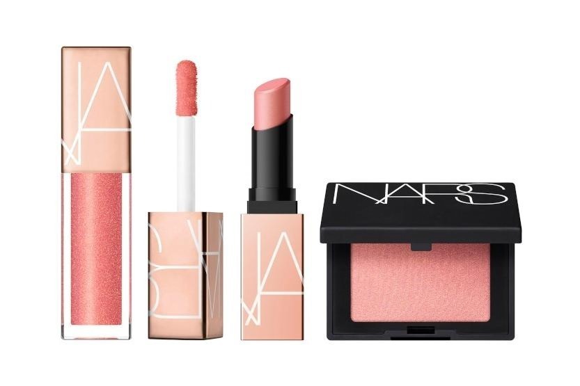 NARS、ピーチピンクのミニリップ＆チーク入りコフレ