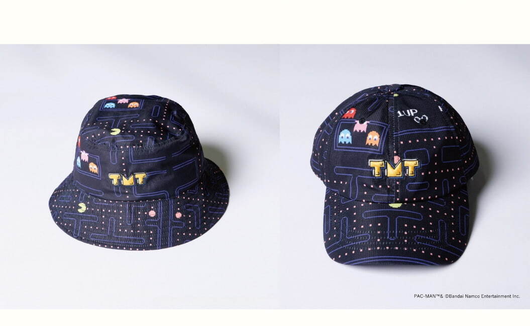 左から「WATER PLOOF BUCKET HAT」
「BASE BALL CAP」12,100円