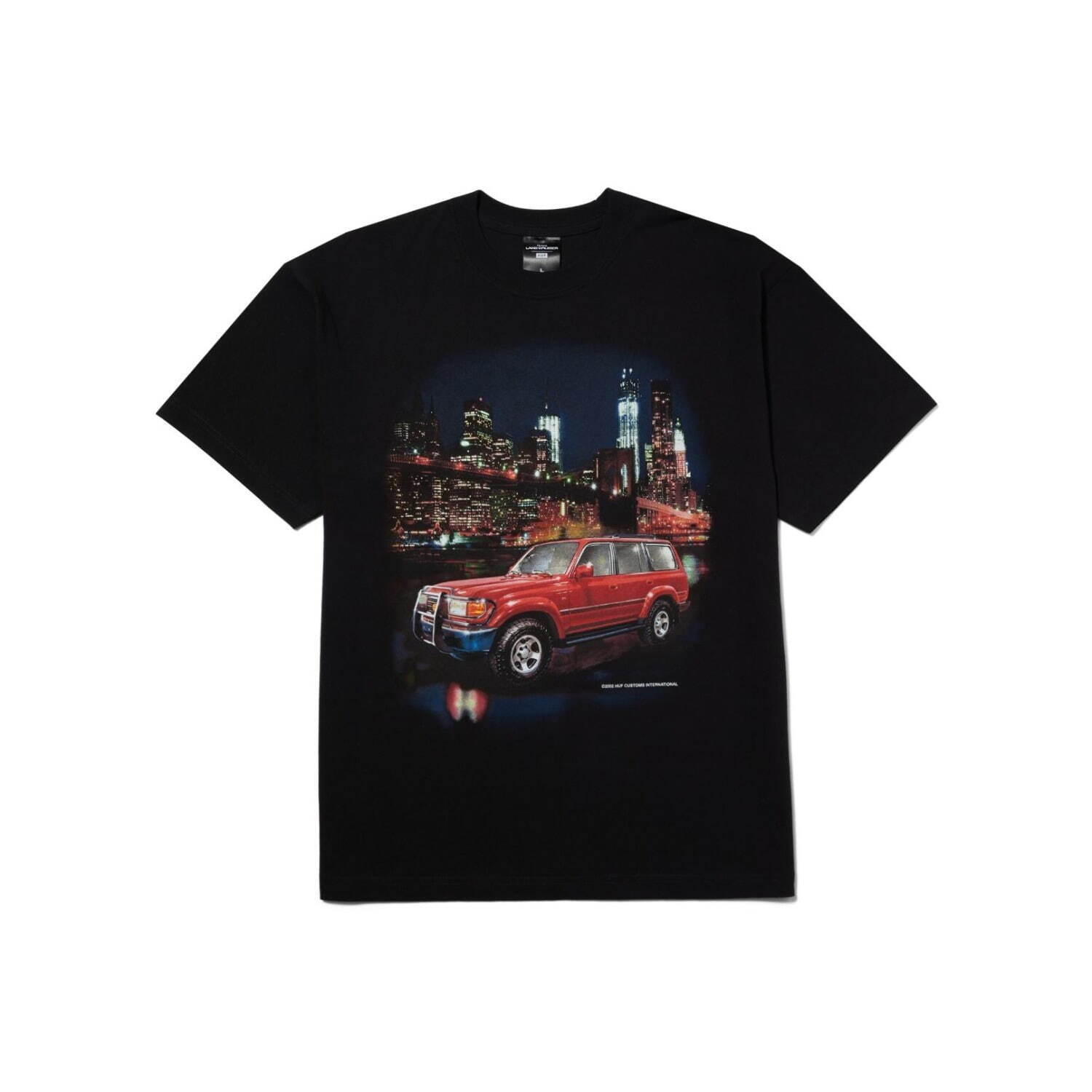 ハフ×トヨタ「ランドクルーザー」“自動車”グラフィック入りTシャツやワッペン付きジャケット｜写真2