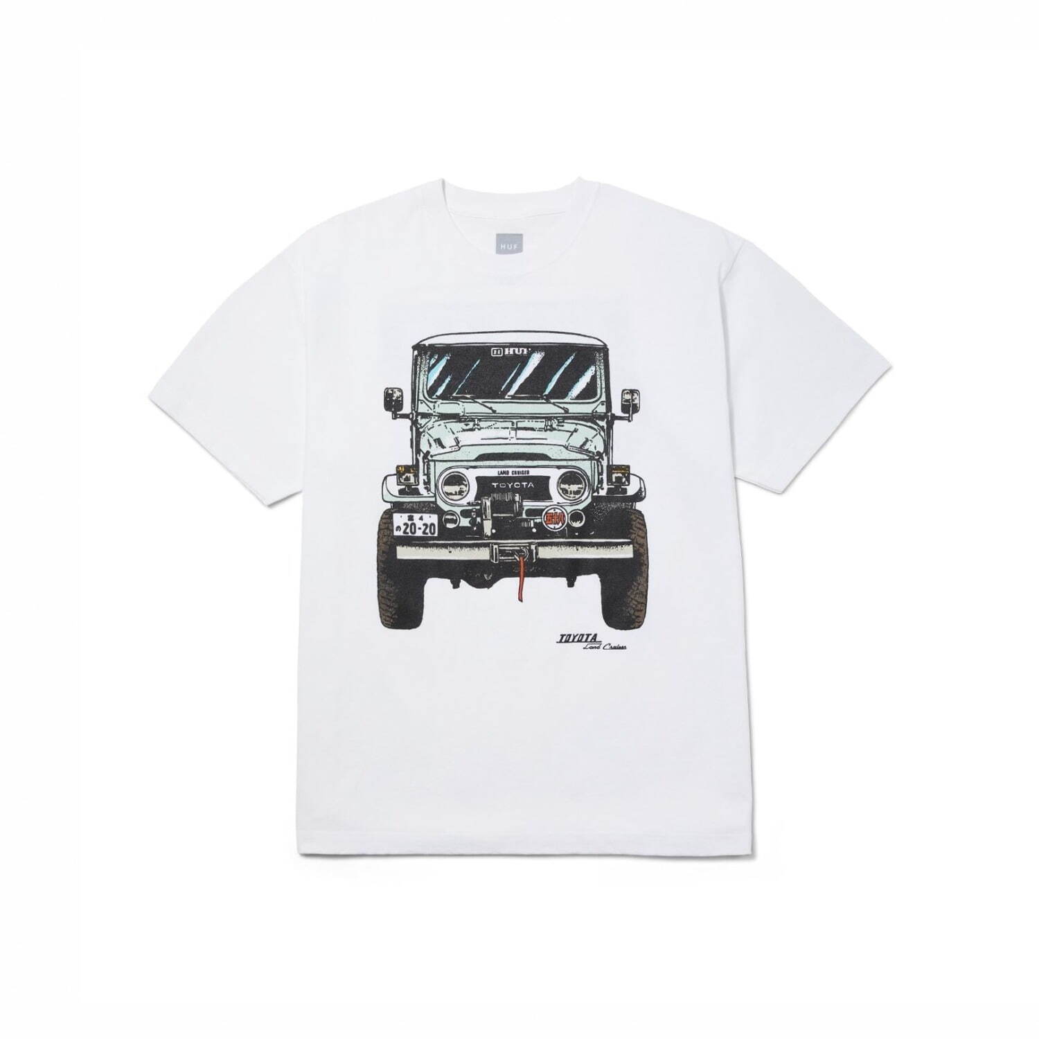 ハフ×トヨタ「ランドクルーザー」“自動車”グラフィック入りTシャツやワッペン付きジャケット｜写真12