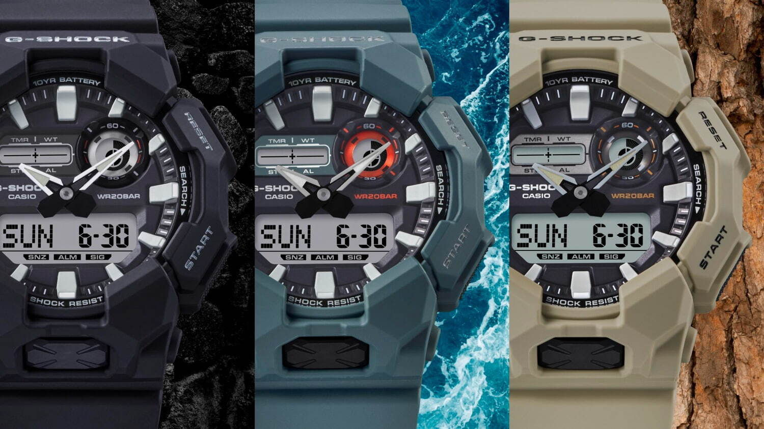 ジーショック(G-SHOCK) GD-010 GA-010｜写真1