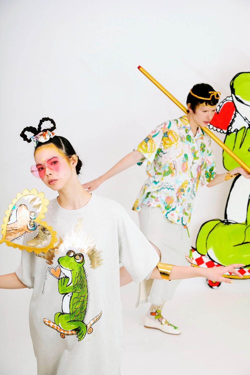 ツモリチサト(TSUMORI CHISATO) 2025年春夏ウィメンズコレクション  - 写真9