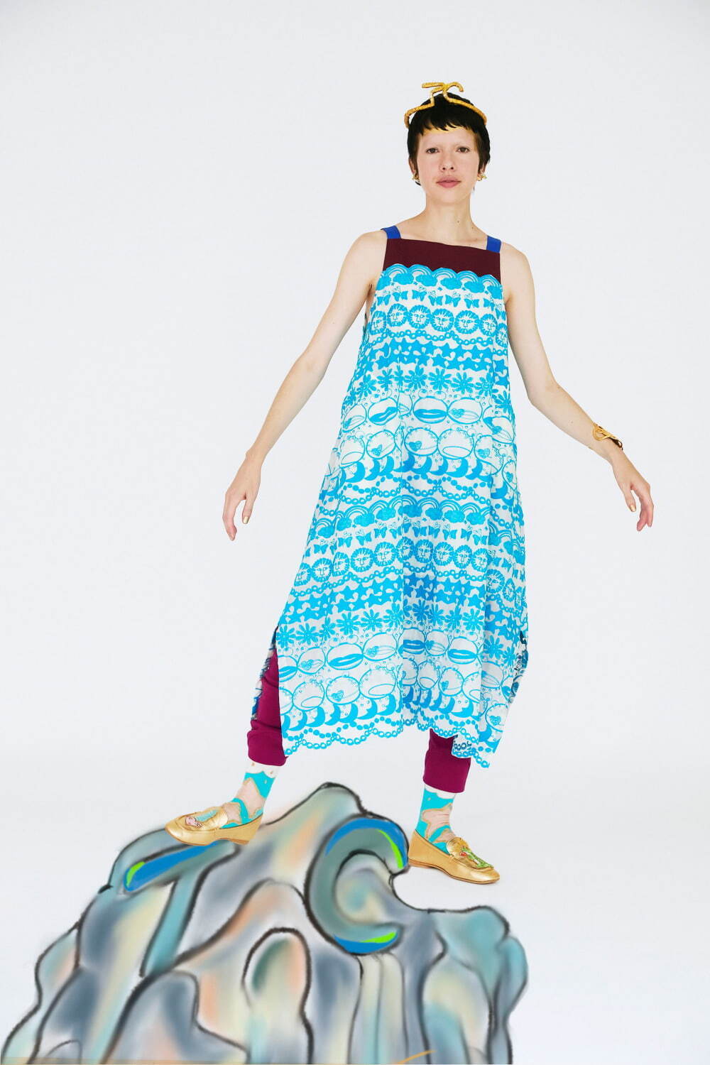 ツモリチサト(TSUMORI CHISATO) 2025年春夏ウィメンズコレクション  - 写真45