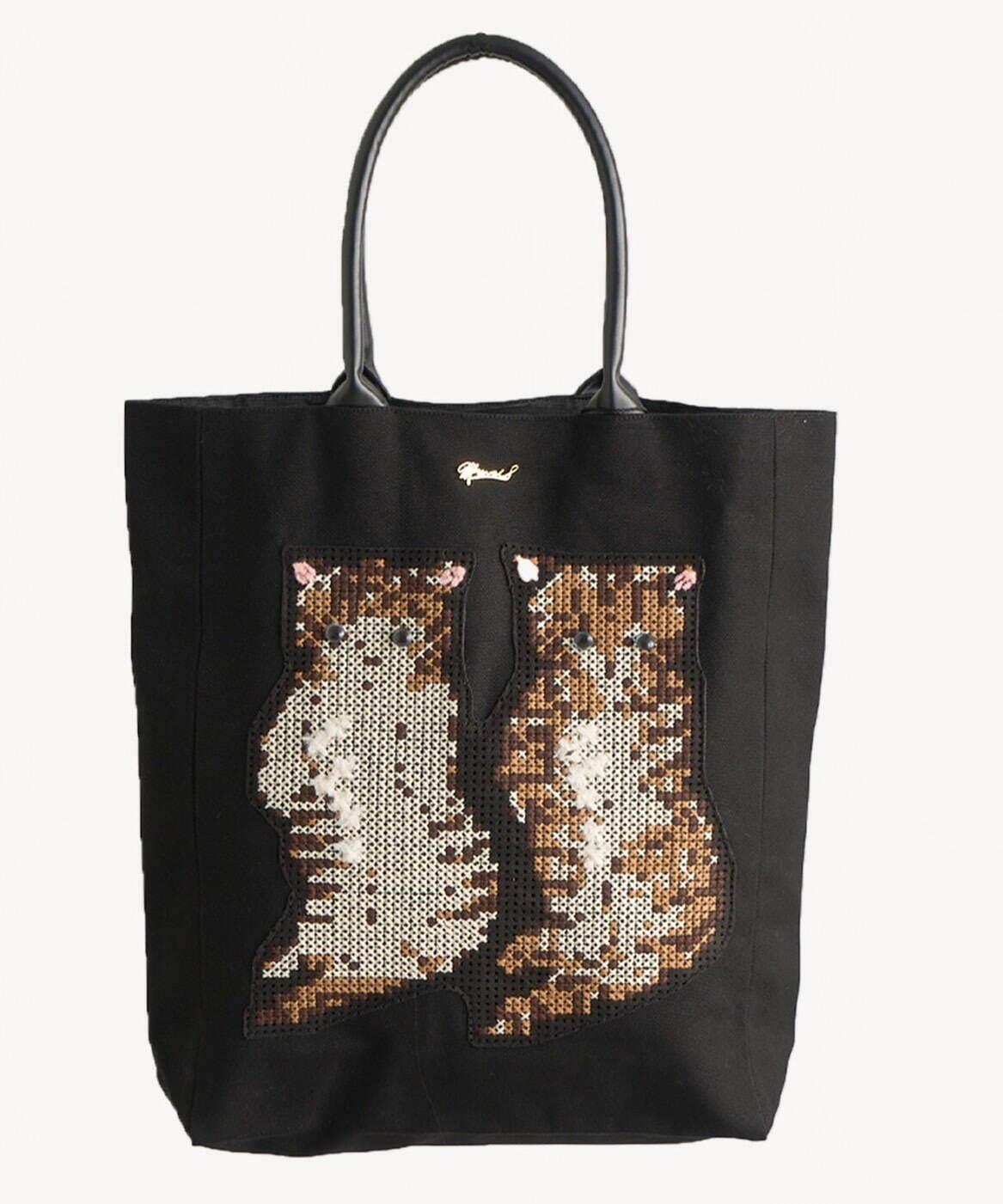 ミュベール“猫刺繡”トート＆トップス、つぶらな瞳のクロスステッチ - 伊勢丹新宿で発売｜写真2