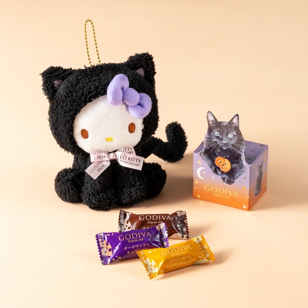 ゴディバ“黒猫”が主役の2024年ハロウィン限定チョコ、モンブラン風味のショコラやパンプキンクッキー｜写真7