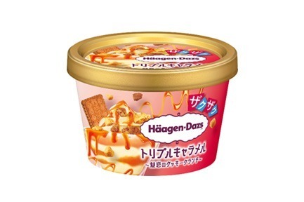 ハーゲンダッツ(Häagen-Dazs) トリプルキャラメル～魅惑のクッキークランチ～｜写真1