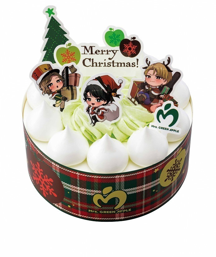 Mrs. GREEN APPLE クリスマスケーキ 4号
4,310円