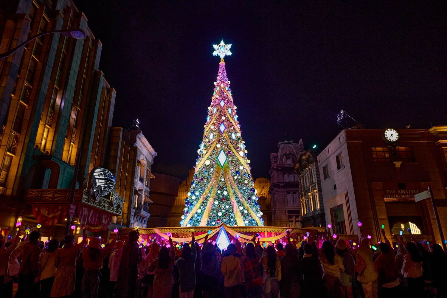 USJ「NO LIMIT!クリスマス」クリスマスライブショーやホグワーツ城のキャッスルショー｜写真4