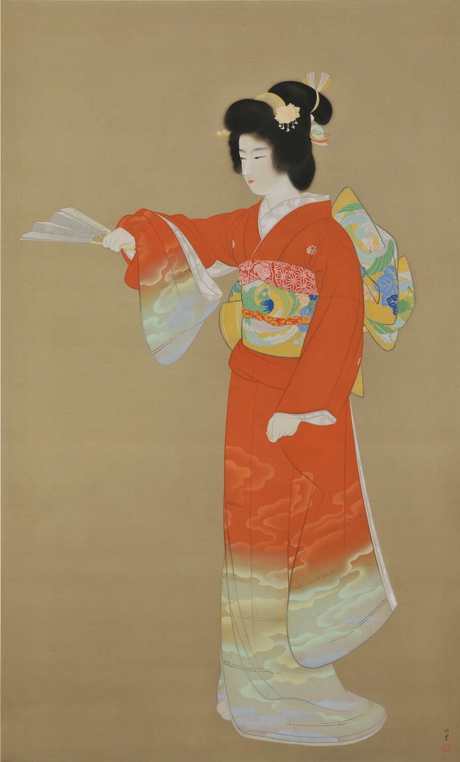 上村松園の回顧展が大阪中之島美術館で - 重要文化財《序の舞》など、清澄な美人画100件以上が一堂に - ファッションプレス