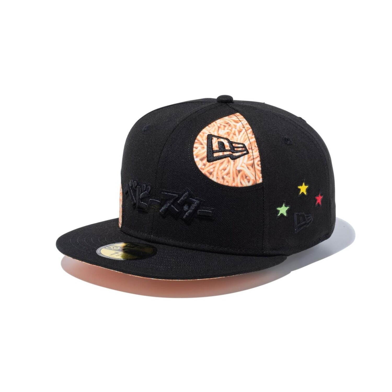 「59FIFTY おやつカンパニー ベビースターラーメン オールオーバー ブラック」6,600円